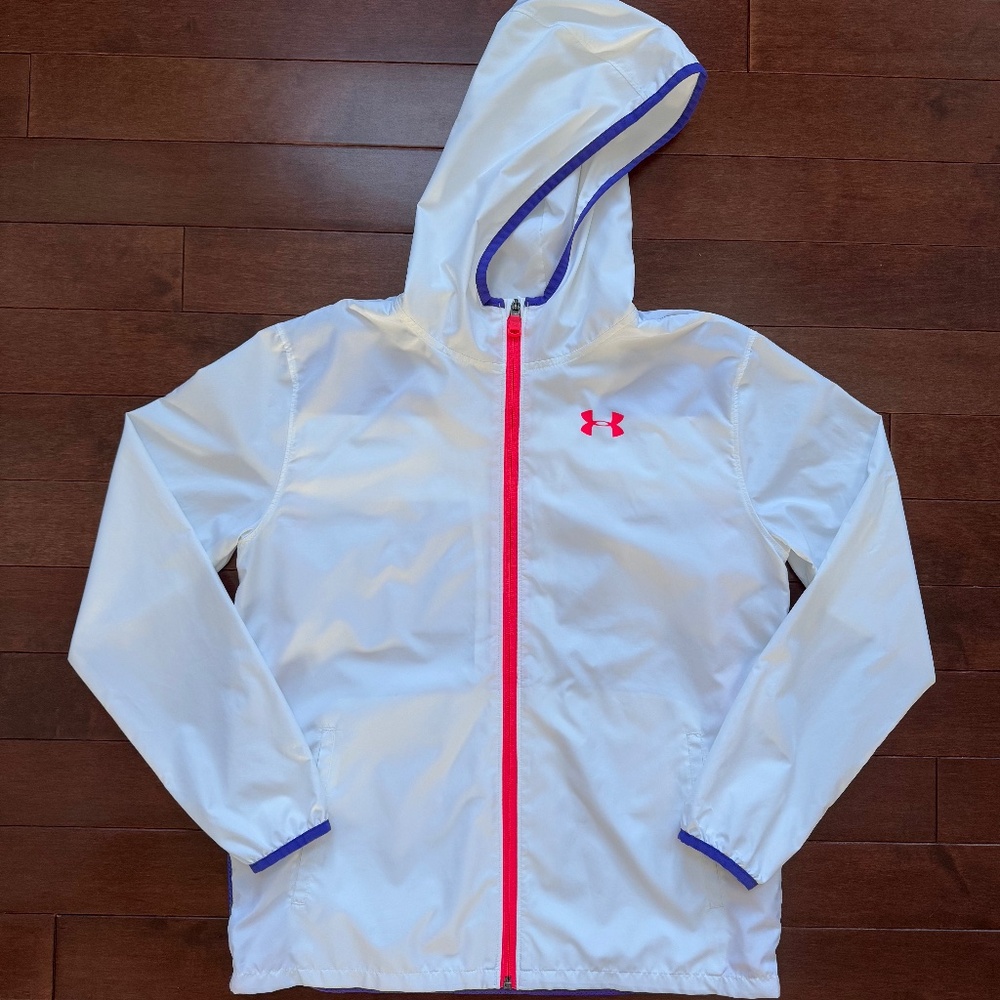Under Armour Girl's Youth Windbreaker Jacket